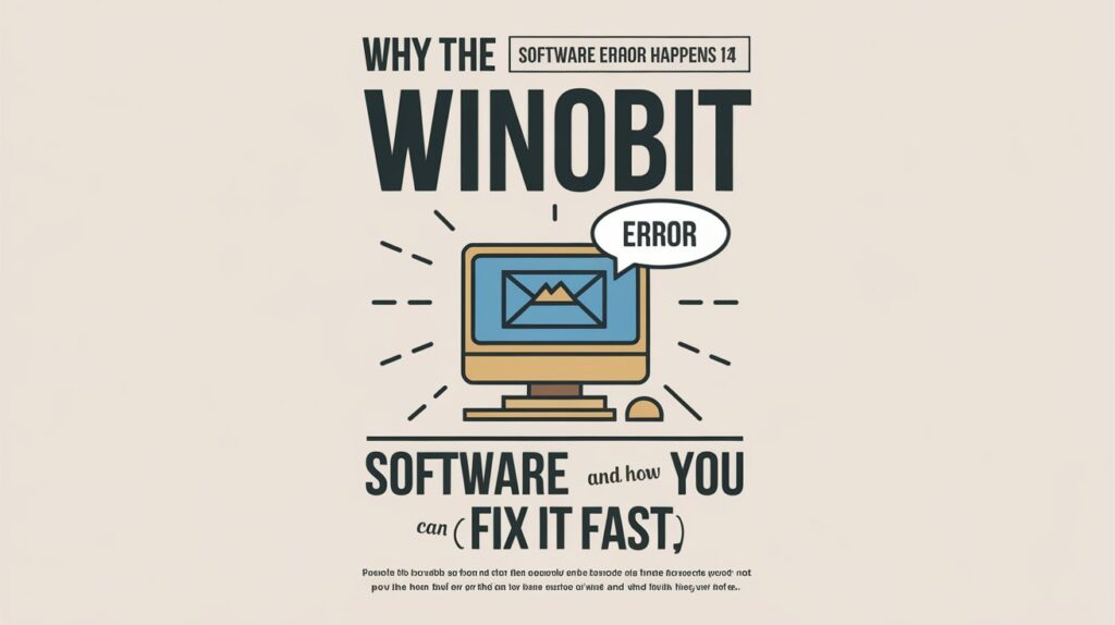 Why the Winobit3.4 Software Error Happens (And How You Can Fix It Fast)