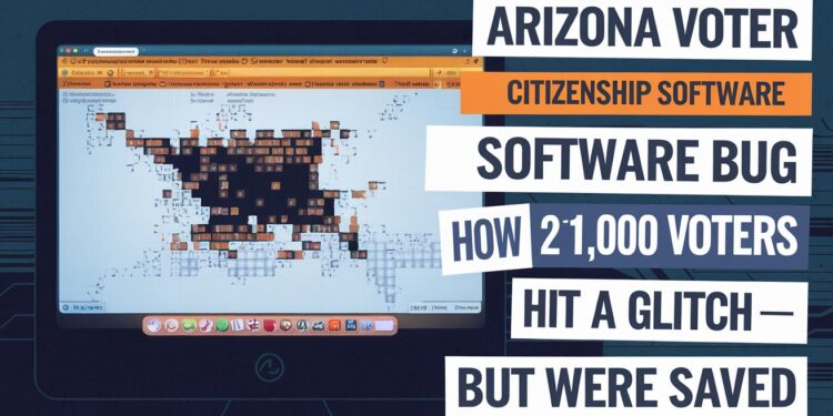 Arizona Voter Citizenship Software Bug