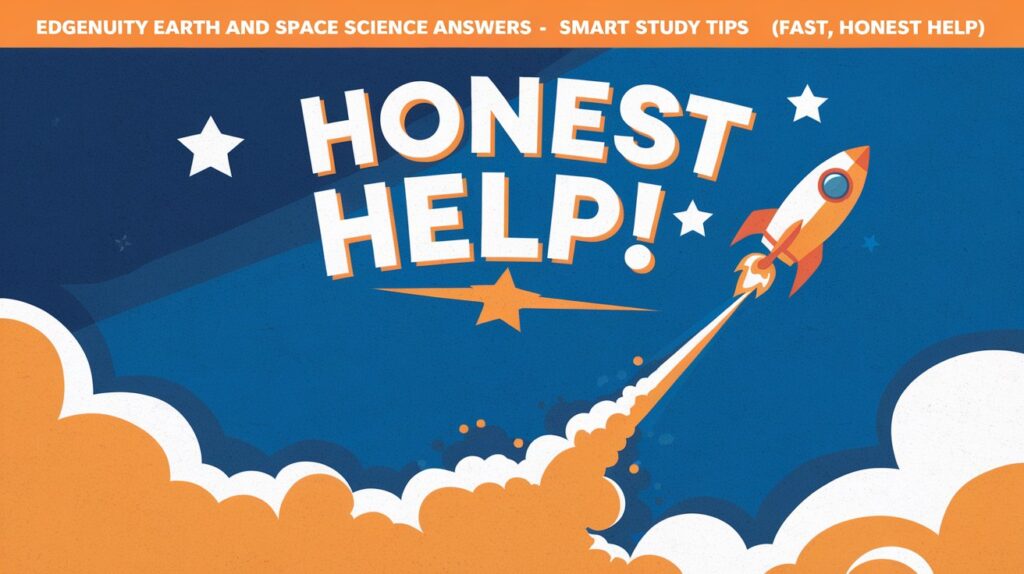 Edgenuity Earth and Space Science Answers