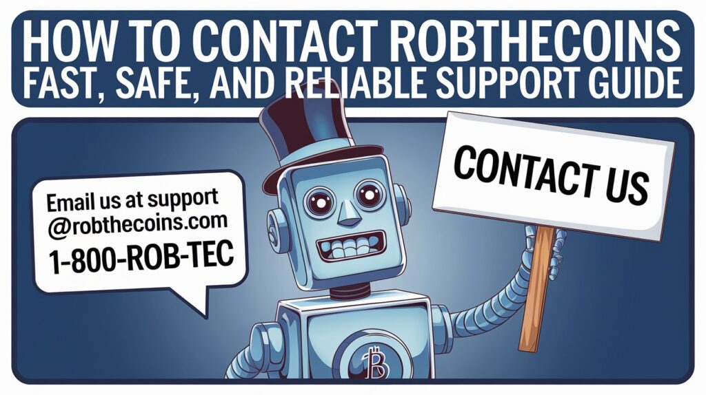 How to Contact Robthecoins – Fast, Safe, and Reliable Support Guide