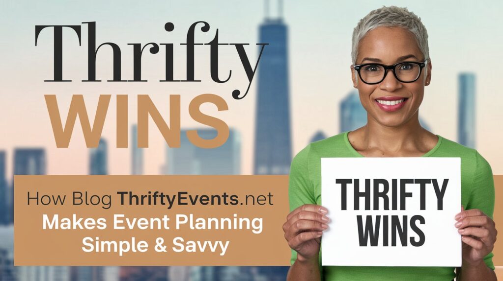 Thrifty Wins: How blog thriftyeventsnet Makes Event Planning Simple & Savvy