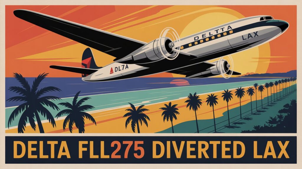 Delta Flight DL275 Diverted LAX
