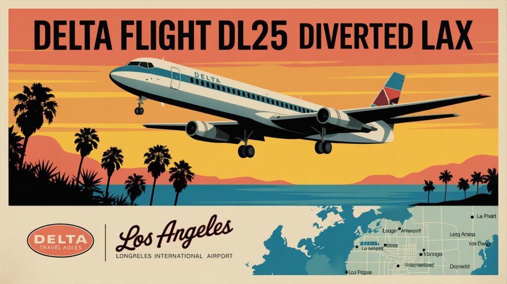 Delta Flight DL275 Diverted LAX