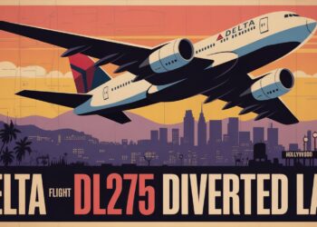 Delta Flight DL275 Diverted LAX