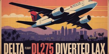 Delta Flight DL275 Diverted LAX