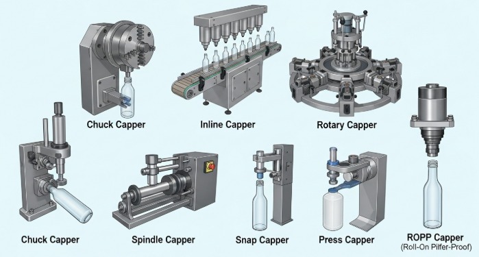 What Are the Different Types of Capping Machines?