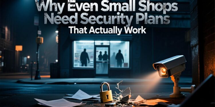 Why Even Small Shops Need Security Plans That Actually Work