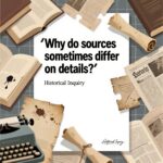 Why do sources sometimes differ on details?