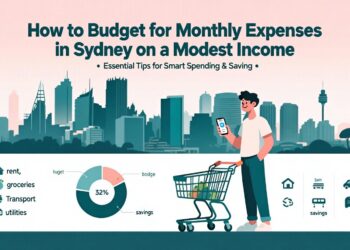 How to Budget for Monthly Expenses in Sydney on a Modest Income