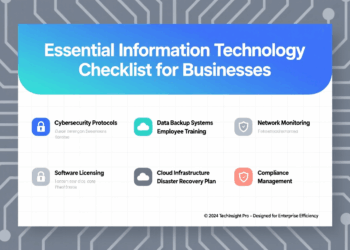 Essential Information Technology Checklist for Businesses