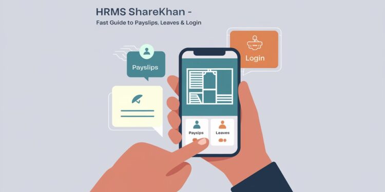 HRMS Sharekhan — Fast Guide to Payslips, Leaves & Login