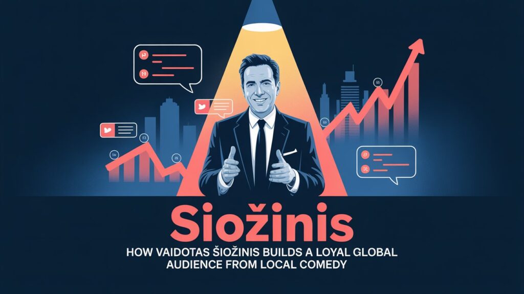 Siozinis — How Vaidotas Šiožinis Builds a Loyal Global Audience from Local Comedy