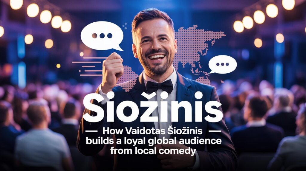 Siozinis — How Vaidotas Šiožinis Builds a Loyal Global Audience from Local Comedy