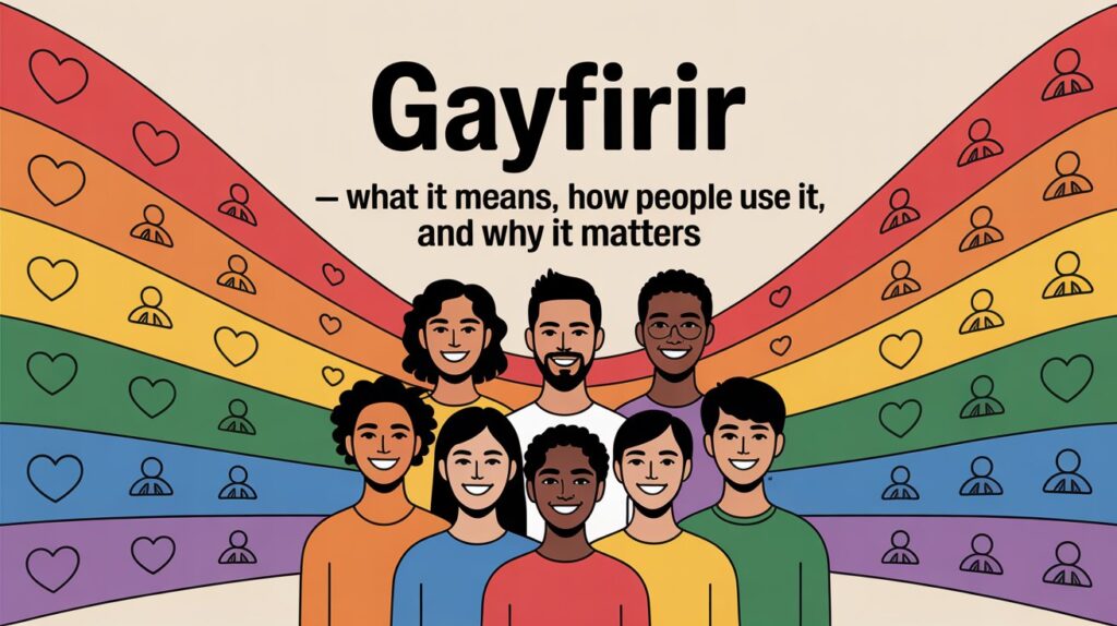 Gayfirir — What It Means, How People Use It, and Why It Matters