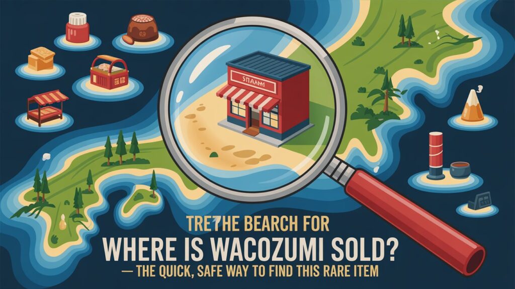 Where Is Wacozumi Sold?