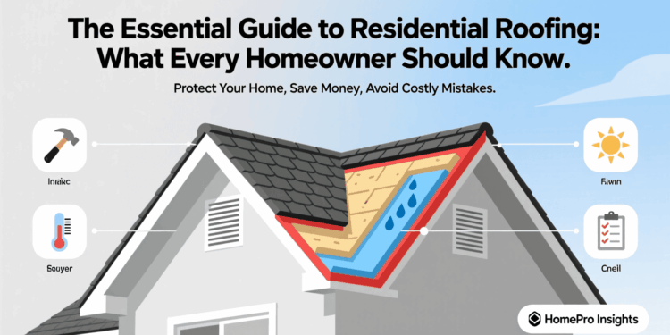 The Essential Guide to Residential Roofing: What Every Homeowner Should Know