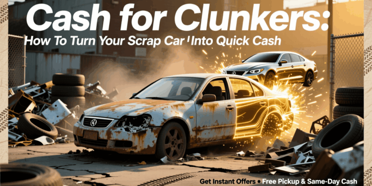 Cash for Clunkers: How To Turn Your Scrap Car Into Quick Cash