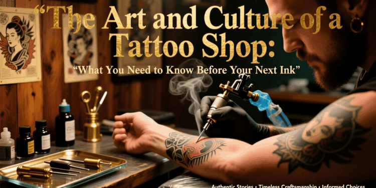 The Art and Culture of a Tattoo Shop: What You Need to Know Before Your Next Ink