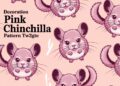 Decoration Pink Chinchilla Pattern Tw2Gte