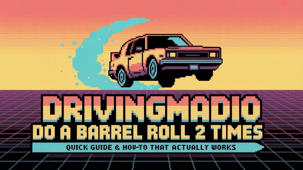 Drivingmadio Do A Barrel Roll 2 Times