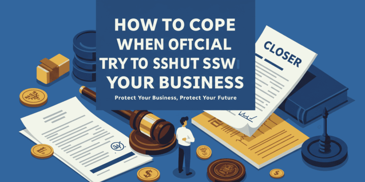 How To Cope When Officials Try To Shut Down Your Business