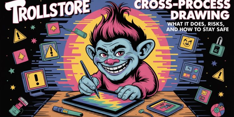 Trollstore Cross-Process Drawing