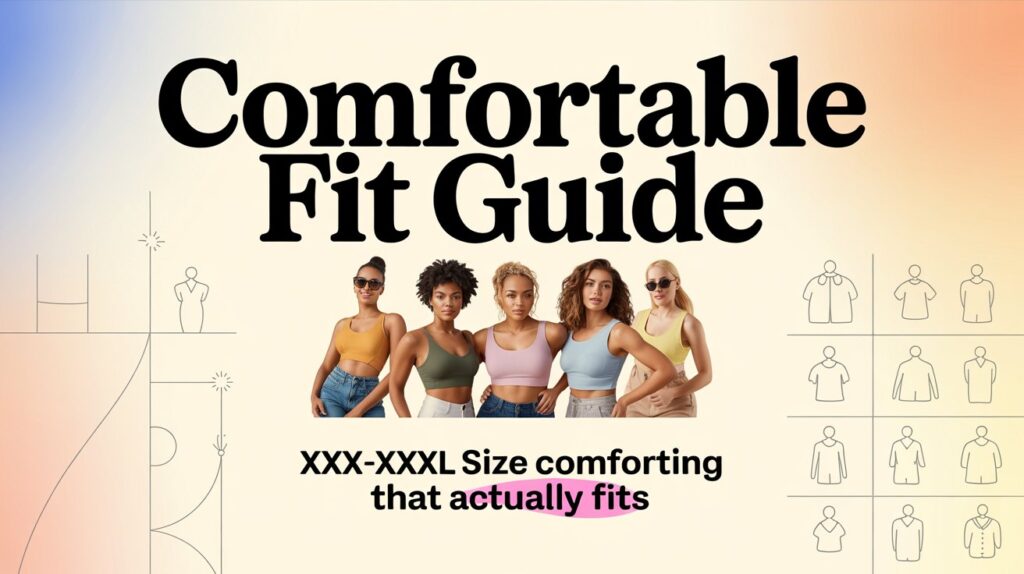 Comfortable Fit Guide | Xxxxxxxl Size Cxx Clothing That Actually Fits