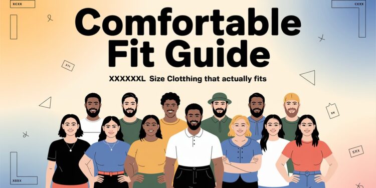Comfortable Fit Guide | Xxxxxxxl Size Cxx Clothing That Actually Fits