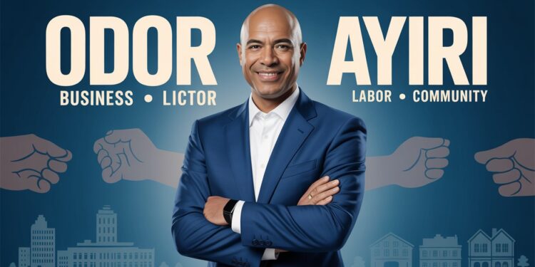 Odor Victor Ayiri: Business, Labor, Community