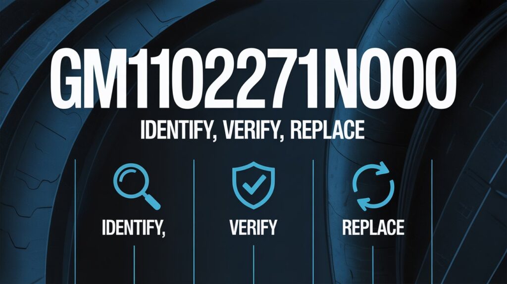 Gm1102271N000 | Identify, Verify, Replace