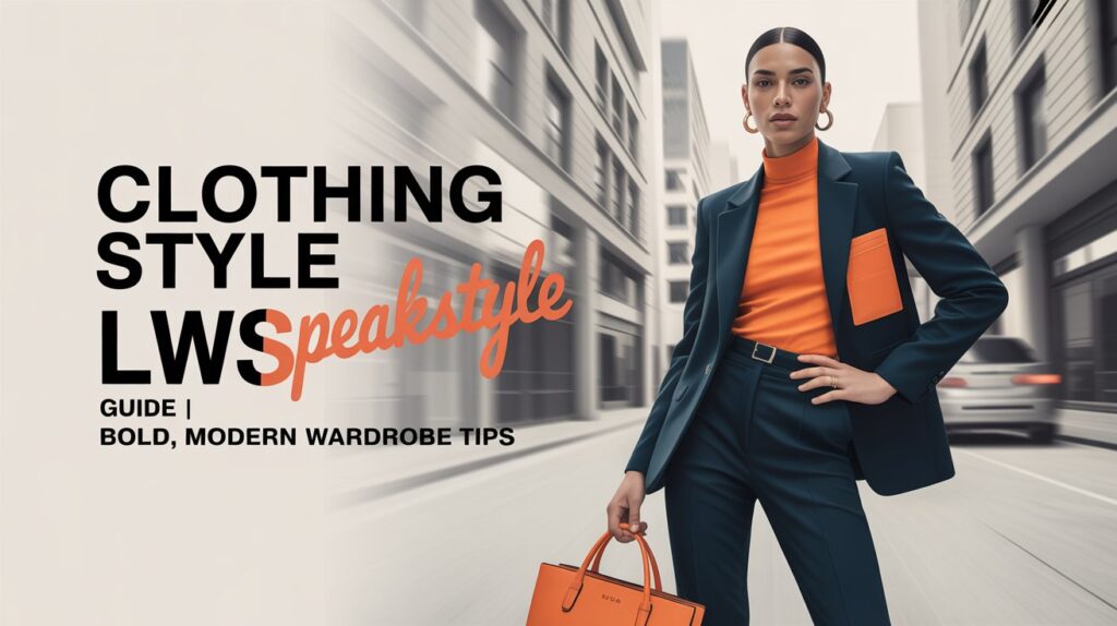 Clothing Style Lwspeakstyle Guide | Bold, Modern Wardrobe Tips