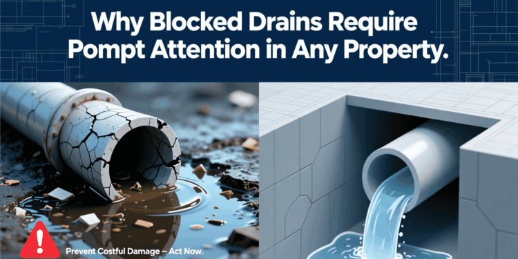 Why Blocked Drains Require Prompt Attention in Any Property