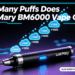 How Many Puffs Does Lost Mary BM6000 Vape Give?