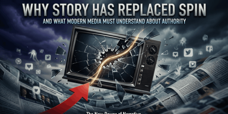 Why Story Has Replaced Spin — And What Modern Media Must Understand About Authority