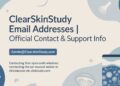 ClearSkinStudy Email Addresses